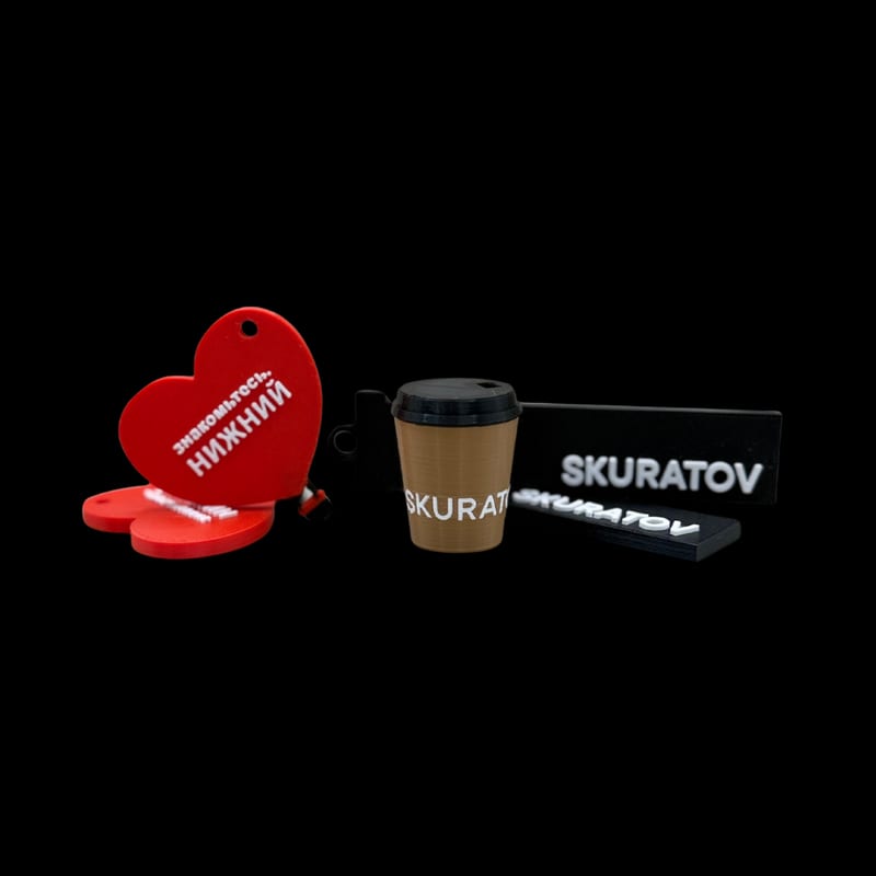 Лимитированный мерч для Skuratov Coffee × «Знакомьтесь, Нижний»